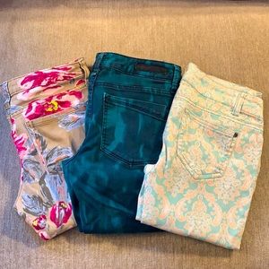Set of 3 Cotton Jeggings